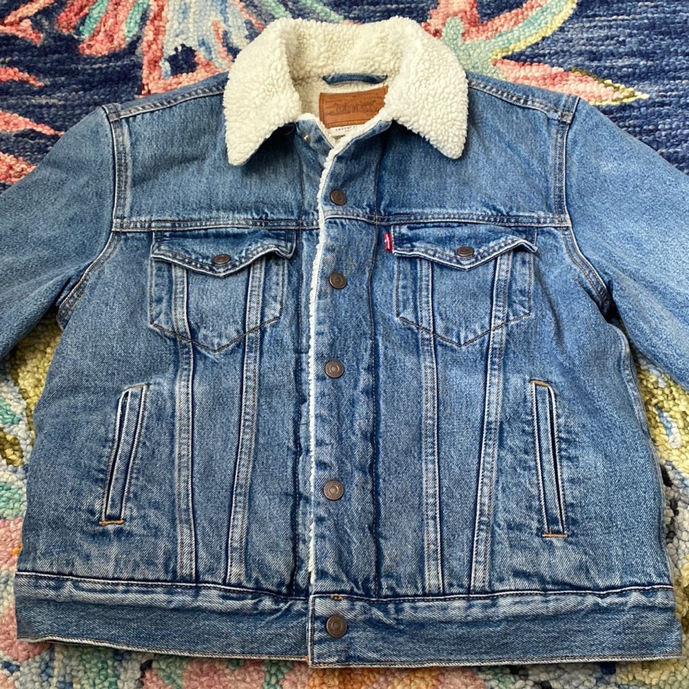 Levi Strauss Women’s Denim Sherpa Jacket